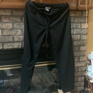 Womens classic greys anatomy scrub pants black size large